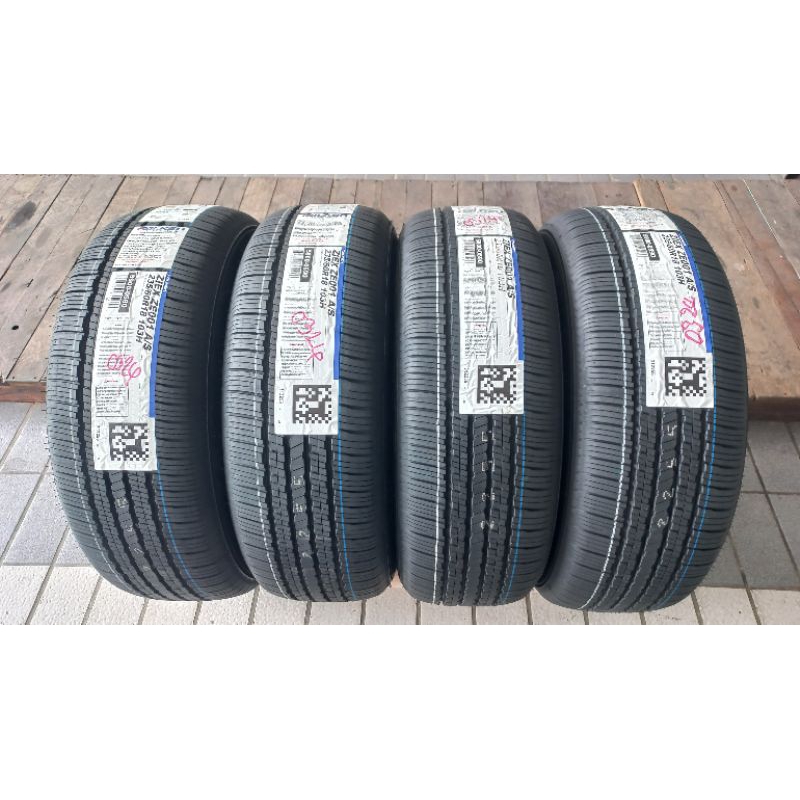 235/60r18 falken ziex ze001 A/S ยางใหม่ผลิตปี2025 รวมยาง4เส้น แถมจุ้มลมฟรี4ตัว