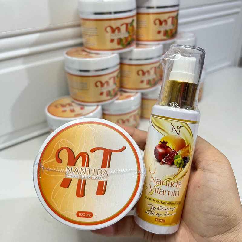 โลชั่นหัวเชื้อ นันธิดา Nantida โลชั่นนันธิดา 🔥ของแท้100%🔥(กระปุก100ml.)