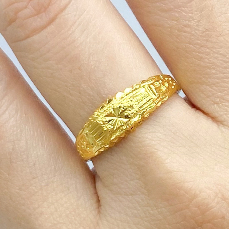 แหวนทอง1สลึง สวยเหมือนจริง แหวนทองโต๊ะกัง 066 ทองโคลนนิ่งเหมือนแท้