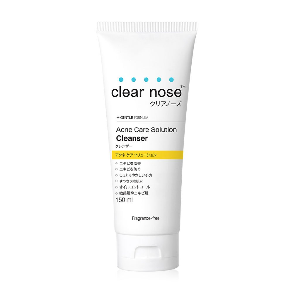 เจลล้างหน้าเคลียร์โนส สูตรอ่อนโยนสูงClear nose Acne Care Solution Cleanser / Bright Micro Solution Cleanser