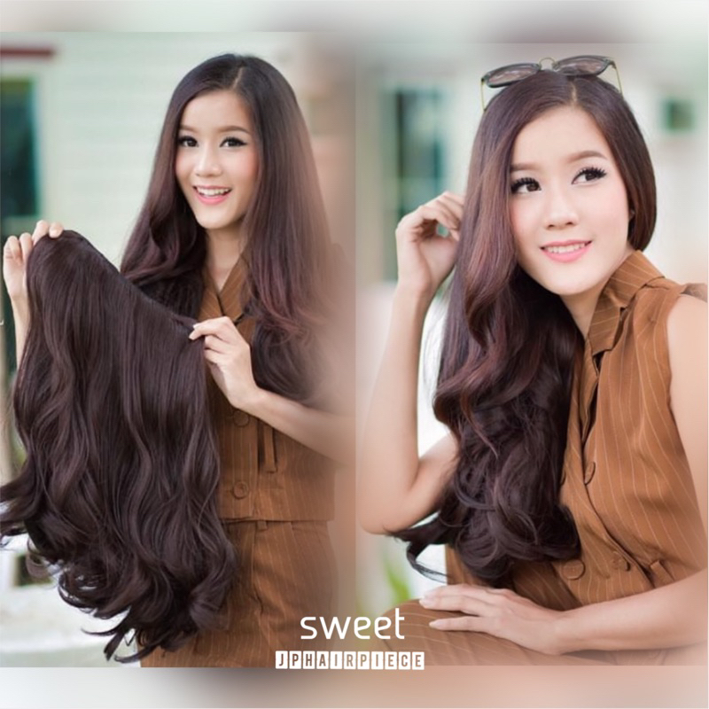 Sweet แฮรพีชดัดลอนใหญ่ ลอนสวยหนา เป็นธรรมชาติสุดๆ