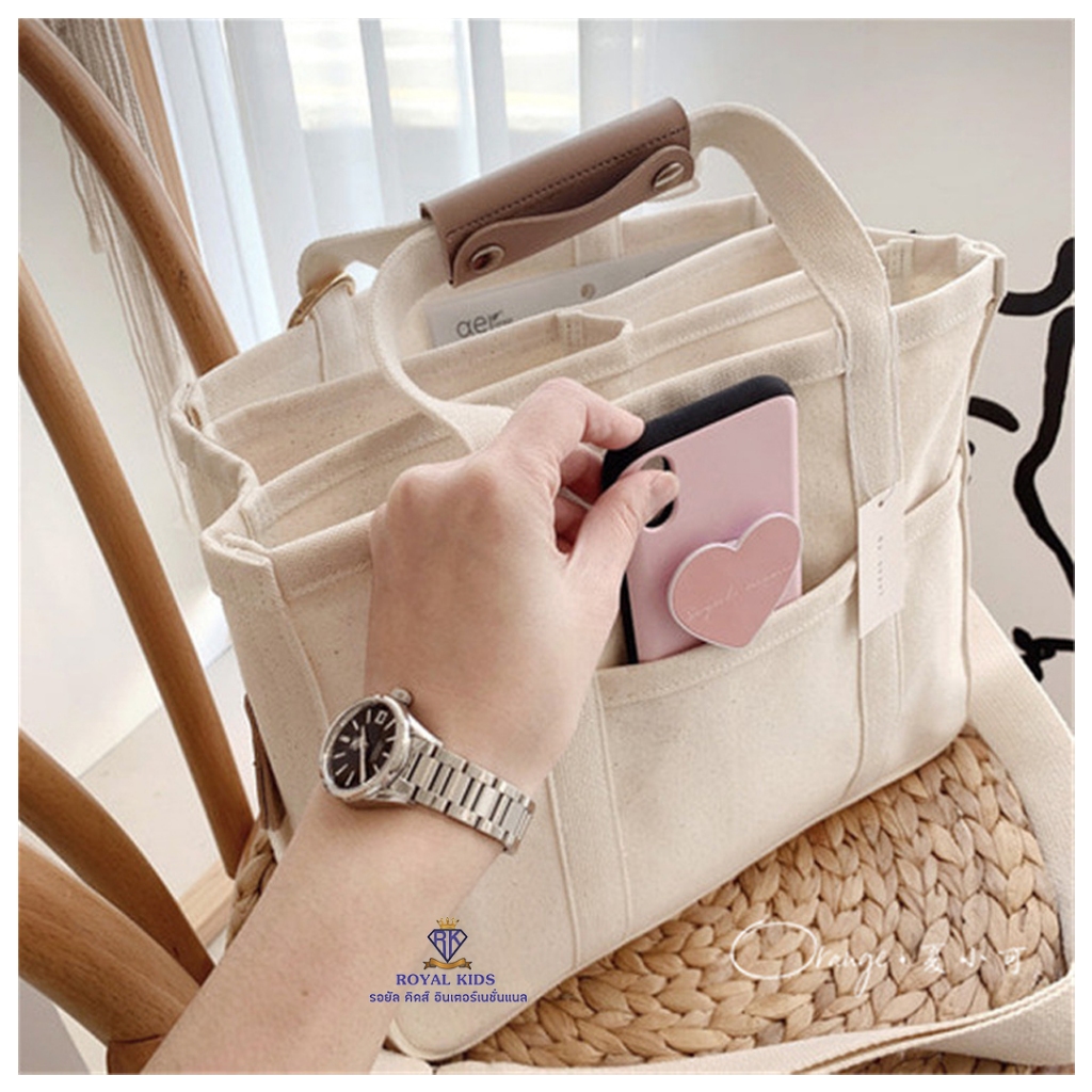 M0020 กระเป๋าคุณแม่ อเนกประสงค์ จุของได้เยอะ น้ำหนักเบา เหมาะสำหรับคุณแม่ พกพาของใช้จำเป็นให้แก่ลูกน้อย ใส่สิ่งต่างๆ