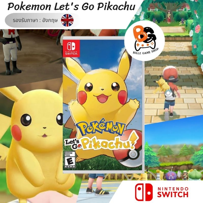 [พร้อมส่ง] Nintendo Switch | Pokemon let's go Pikachu