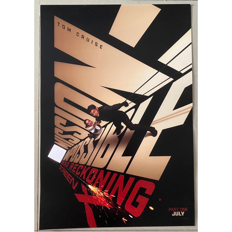 โปสเตอร์Tom Cruise Mission impossible