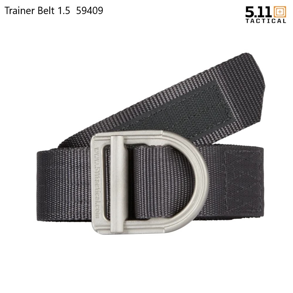 5.11 Tactical 1.5" Trainer Belt #59409 เข็มขัดแทคติคอล หัวสแตนเลส กว้าง 1.5 นิ้ว แข็งแรง รับน้ำหนักได้มาก ติดอุปกรณ์ได้