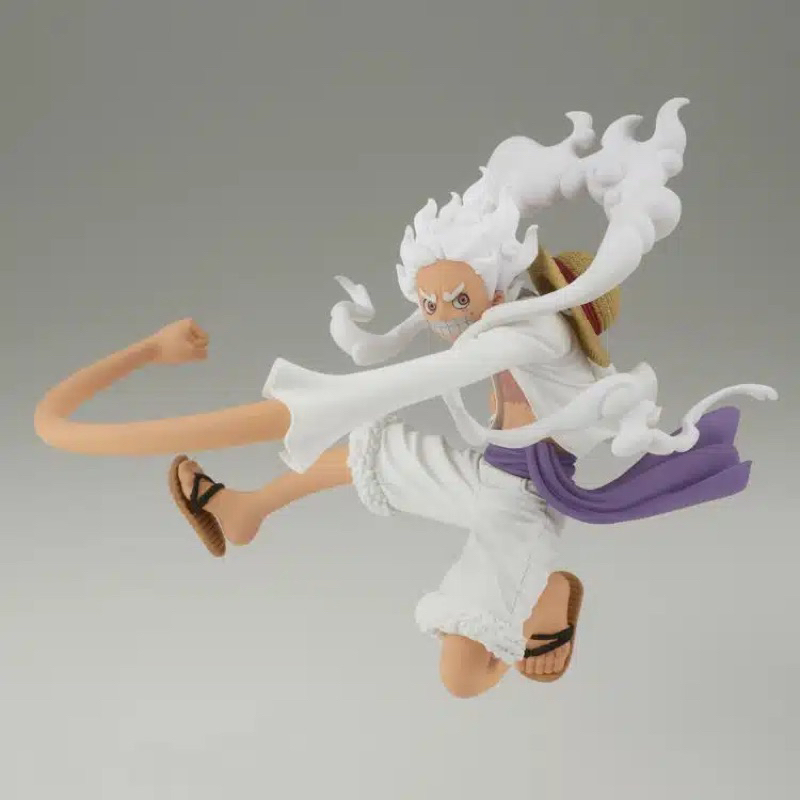 แท้ มือ 1 FIGURE LUFFY GEAR 5 ONE PIECE BATTLE RECORD COLLECTION BANPRESTO BANDAI