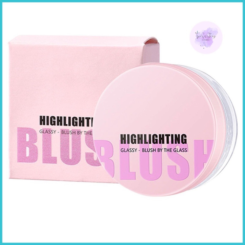 บลัชออน Pudaier บลัชโปร่งใส เปลี่ยนสีตามอุณหภูมิ Clear Blush 10g. สีสวย ติดทนนาน กันน้ำ