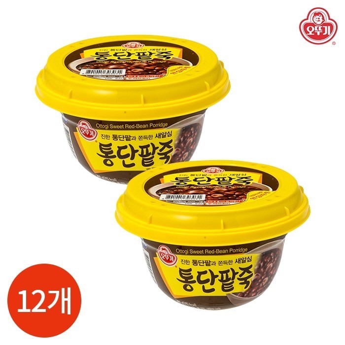 Ottogi Sweet Red Bean Pumpkin Chicken Tuna Rice Porridge 285g ข้ามต้ม โจ๊กสำเร็จรูปพร้อมทาน โจ๊กฟักทอง ถั่วแดง - รูปที่ 3