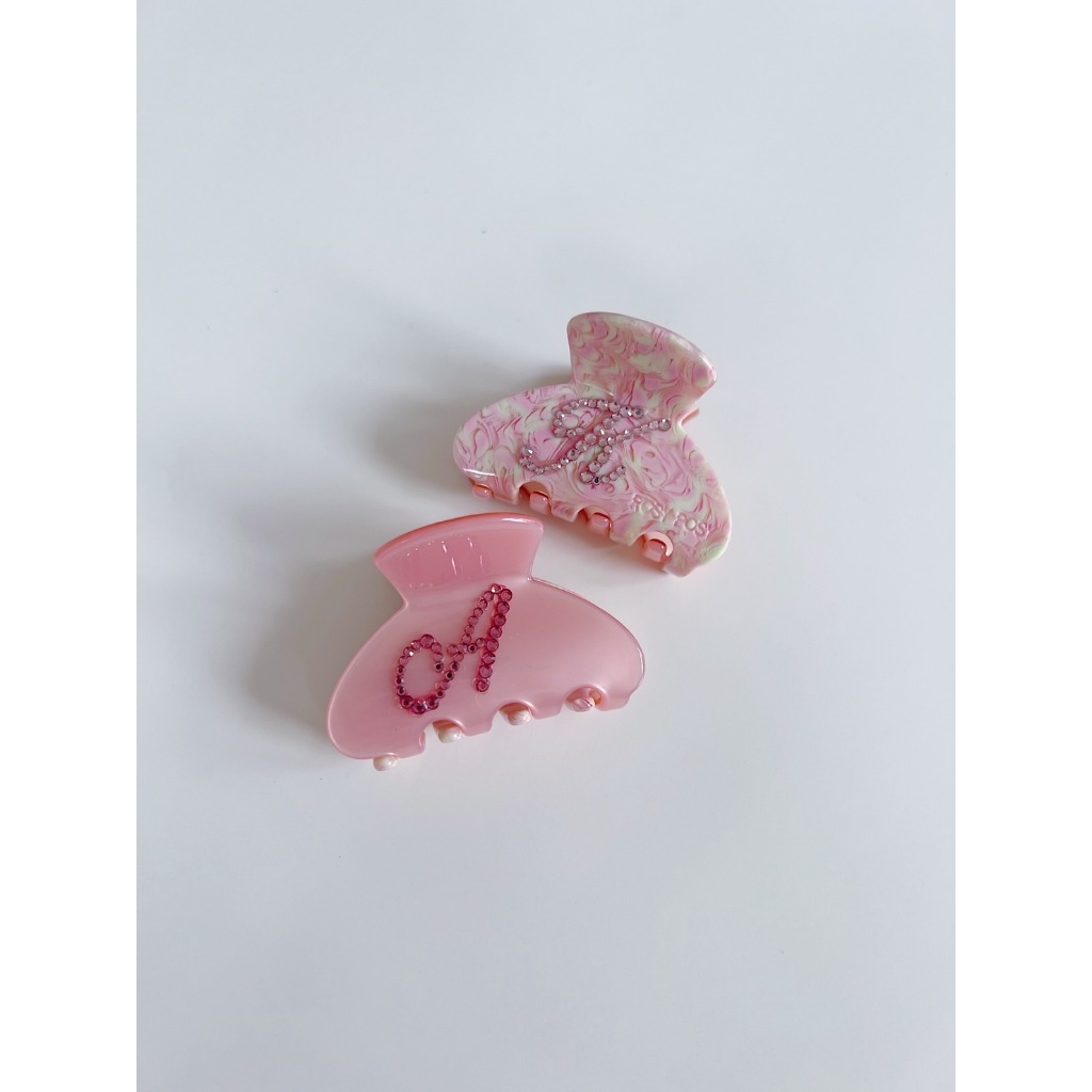 กิ๊ฟรุ่น Mini Posies สี Amour ขนาด 5 cm (ติดชื่อได้ 2 ด้าน)