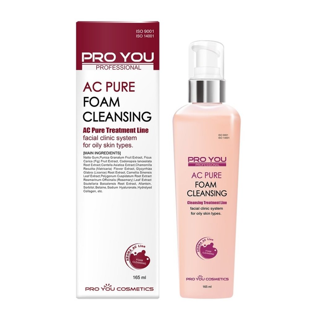 โฟม Pro You AC Pure Foam Cleansing (165ml)  สำหรับคนเป็นสิวและผิวมัน