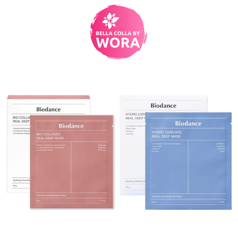 Biodance Bio-Collagen Real Deep Mask ไบโอแดนซ์ คอลลาเจน มาส์ก มาส์กไฮโดรเจล / Biodance hydro cera-nol real deep mask