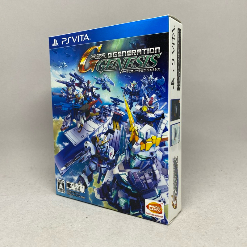 SD Gundam G Generation Genesis PS Vita (2 Card) | PlayStation Vita | Zone 2 Japan | Japanese | ใช้งา