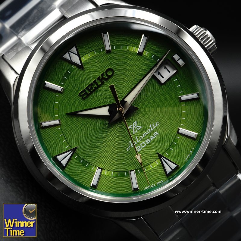 (มีเลขให้เลือก)(แถมกระเป๋าเป้แบบพับได้)นาฬิกาข้อมือ SEIKO Bamboo Grove Limited Edition 1,000 PCS รุ่น SPB435J1,SPB435J,S