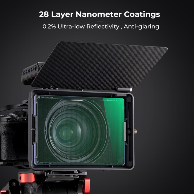 K&F Nano-X filter Blue Streak Square movie 4.0mm, 4X5.65 inches (KF01.2453)