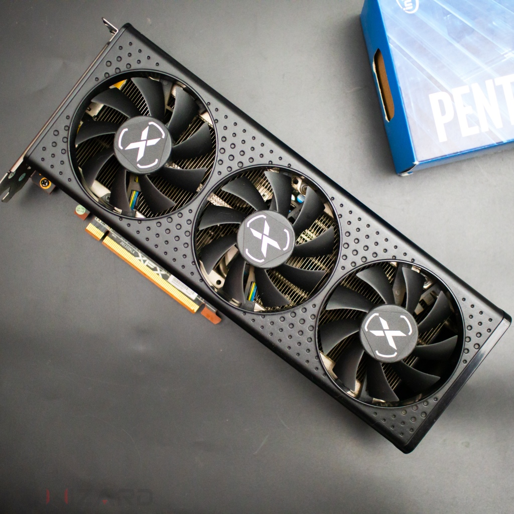 XFX RX 6600 XT Speedster QICK 308  (การ์ดจอราคาถูก มือสอง)