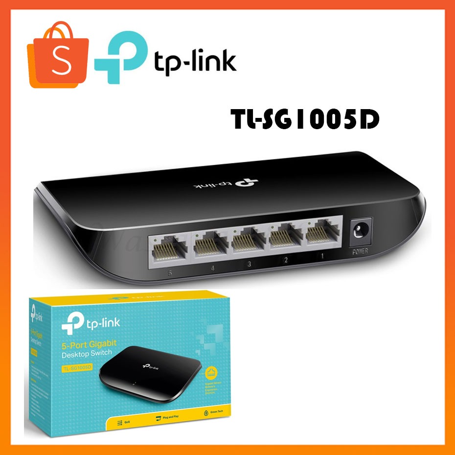 TP-Link TL-SG1005D (5-Port Gigabit Desktop Switch)