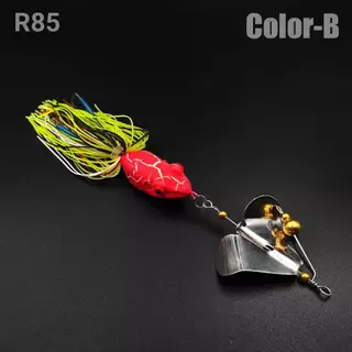 กบใบพัด ใบเคาะ 18กรัม ตีชะโด เหยื่อผิวน้ำ มีให้เลือก 5 สี ร้าน porpraew R85