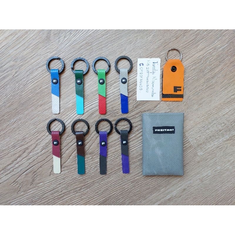 Freitag พวงกุญแจ ซองบัตร