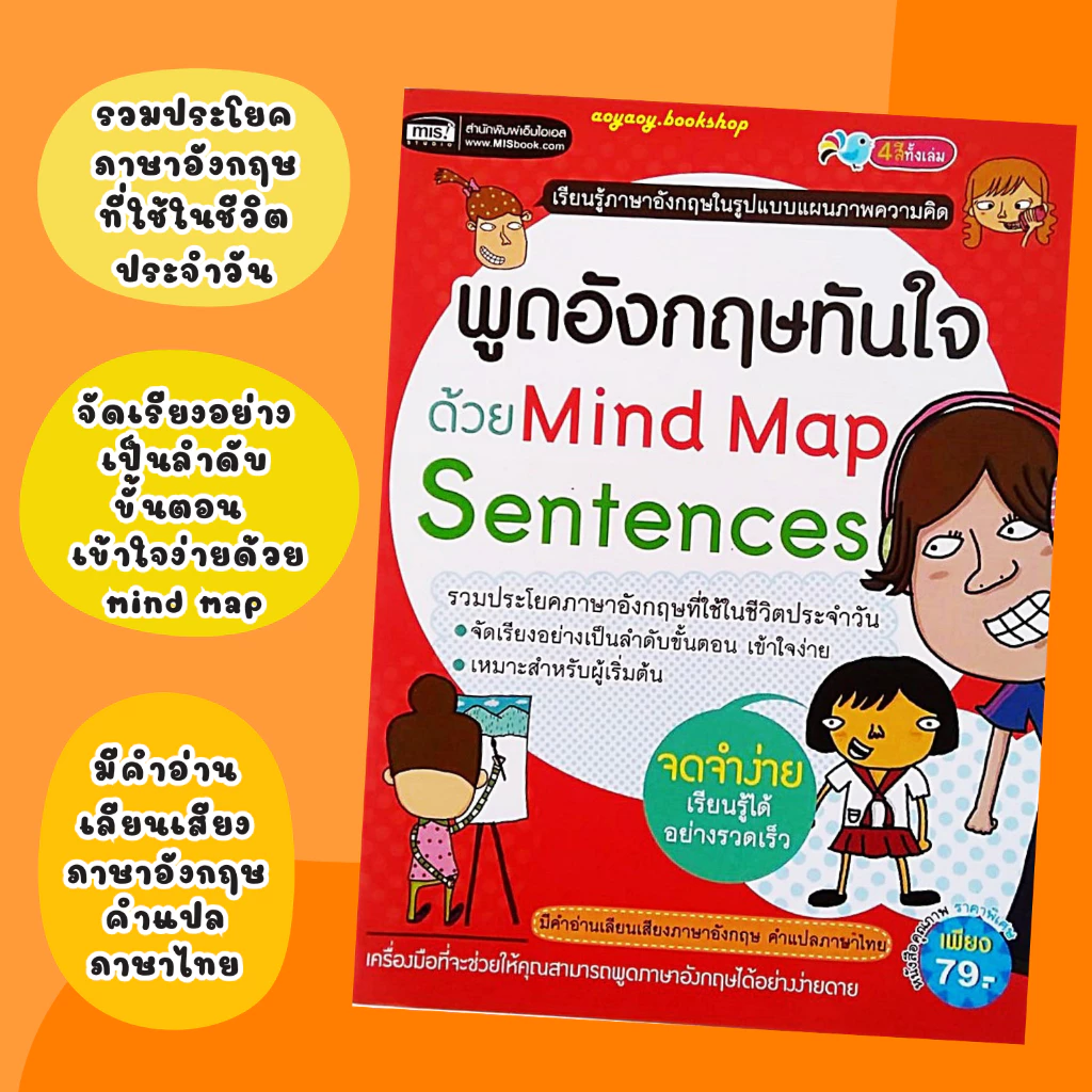 พูดอังกฤษทันใจด้วย Mind Map เครื่องมือที่จะช่วยให้สามารถพูดภาษาอังกฤษได้อย่างรวดเร็วและสัมฤทธิผล