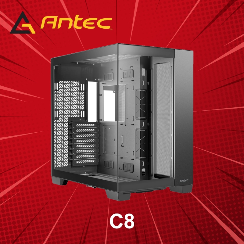 เคสคอม Antec รุ่น C8 ประกันศูนย์ 2 ปี
