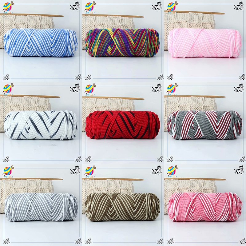 ไหมพรมคอตตอน 8Ply น้ำหนัก100กรัม สำหรับงาน tufting punch needle งานปัก