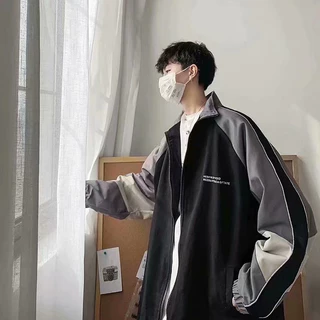 เสื้อแจ็คเก็ตผ้าร่ม มีซิป มีซับใน Clothing Man ผู้ชาย กรม Jackets 918