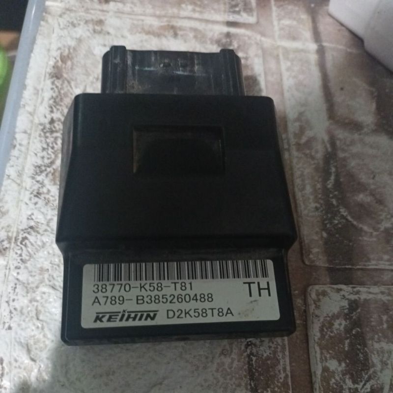 กล่องไฟเวฟ110i 38770-K58-T81(สินค้าแท้มือสองรับประกันหลังการขายทุกใบ)