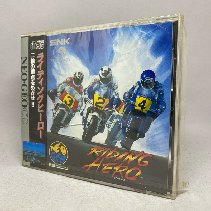 (New)(มือ1) *Riding Hero (NGCD) | SNK NEOGEO CD Original Game Japan | สินค้าญี่ปุ่น ของใหม่