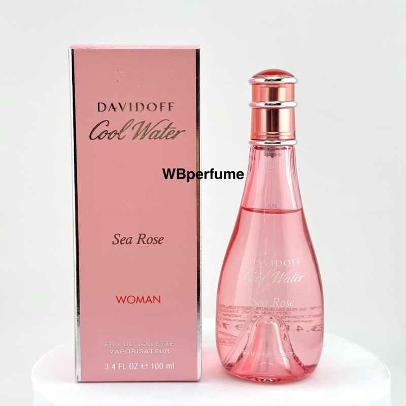 น้ำหอมแท้100% DAVIDOFF Cool Water Woman Sea Rose Eau de Toilette ปริมาณ 100 มล
