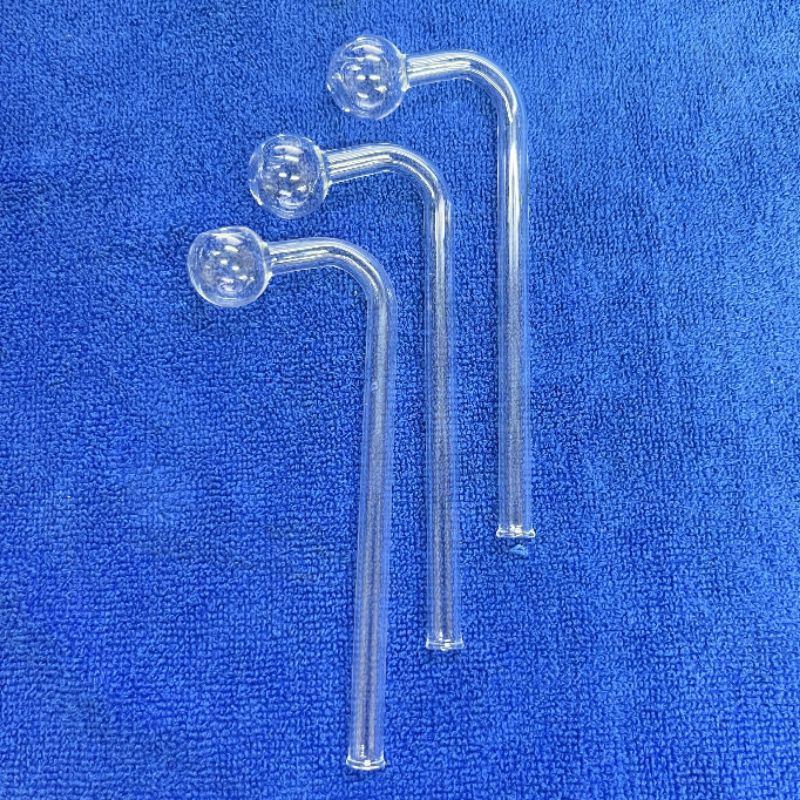หลอดทดลอง หลอดแก้ว 7mm.ยาว 14-16(ตัวยาว) ตุ้มแก้ว ในชุด มี 3 ชิ้น (ส่งด่วนวันทำการ)