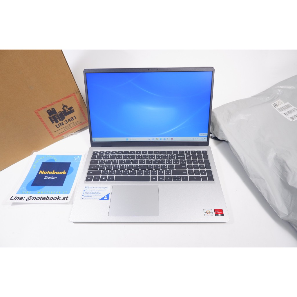 (ของใหม่)Dell inspiron 3515 Ram4 HHD1TB จอ15.6 HD เครื่องสวย อุปกรณ์ครบกล่อง พร้อมใช้งาน ราคาเพียง 9