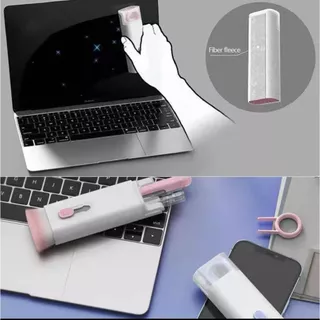 7-in-1 ชุดแปรงทําความสะอาดคีย์บอร์ดคอมพิวเตอร์ หูฟัง ปากกาทําความสะอาด For Airpods 3 Cleaning Brush