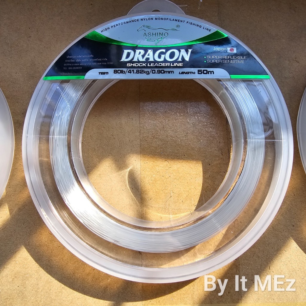 ของแท้ ราคาถูก ❗❗ สายช็อคลีด Ashino Dragon ความยาว 50 เมตร รองรับงานตกปลาช่อน กระสูบ ชะโด ปลาขนาดใหญ่ Shock Leader Line - รูปที่ 6
