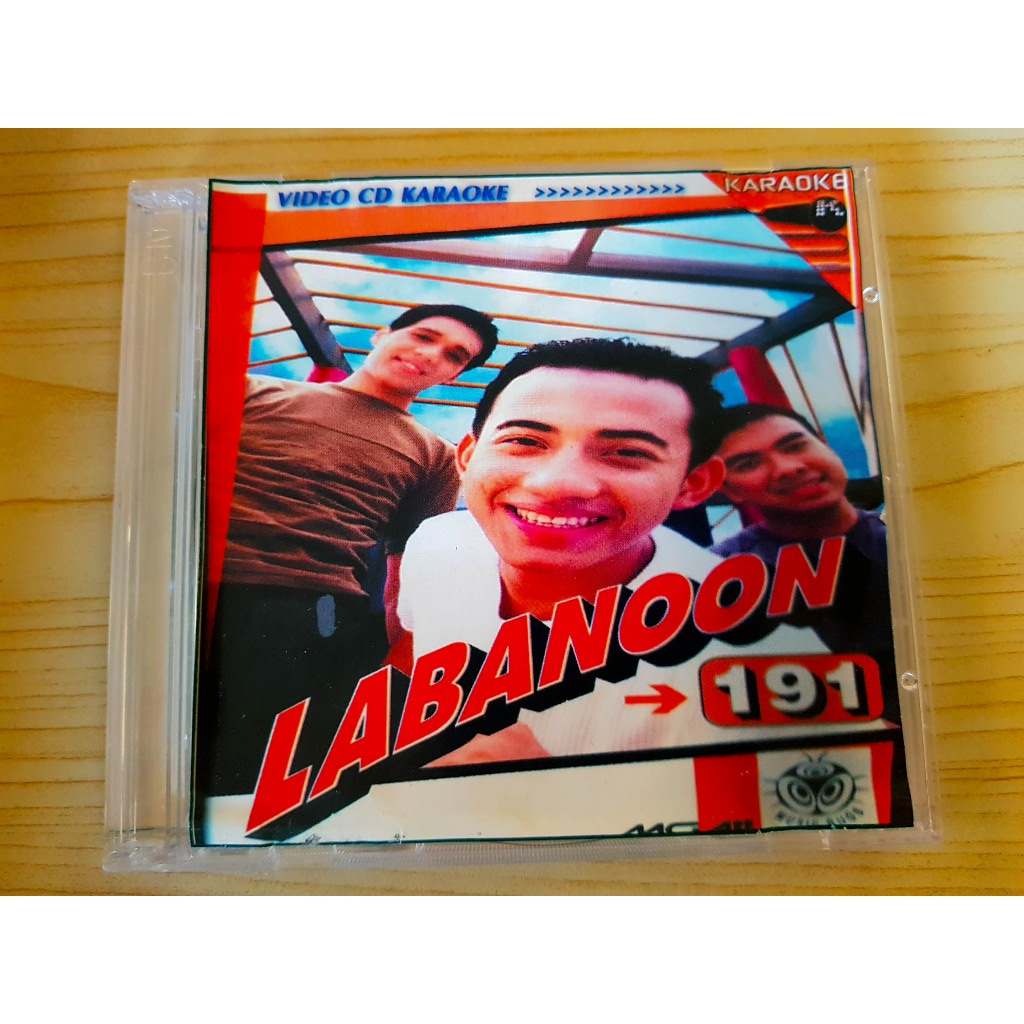 VCD (แผ่นปั้ม มี 17 เพลง) Labanoon อัลบั้ม 191 (วงลาบานูน)