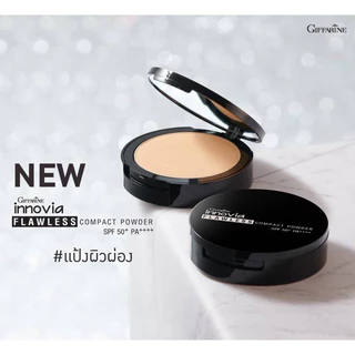 แป้งพัฟกิฟฟารีน อินโนเวีย ฟลอเลสคอมแพ็ค พาวเดอร์ เอสพีเอฟ 50พีเอ++++ Innovia Flawless Compact Powder