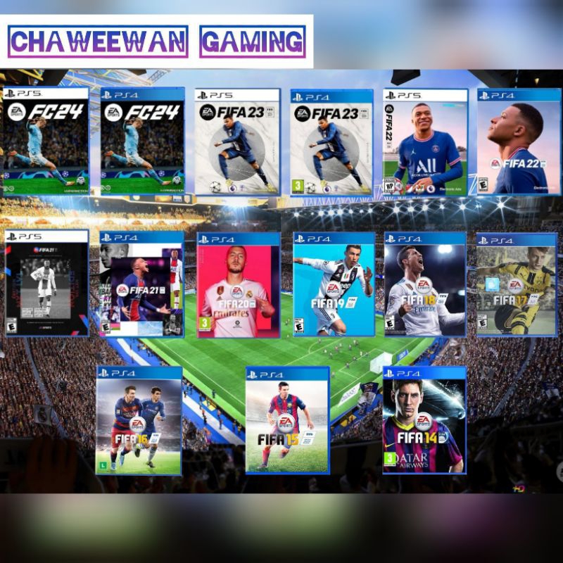 แผ่นเกมส์ FIFA/FC [PS4] [PS5]PLAYSTATION มือ2