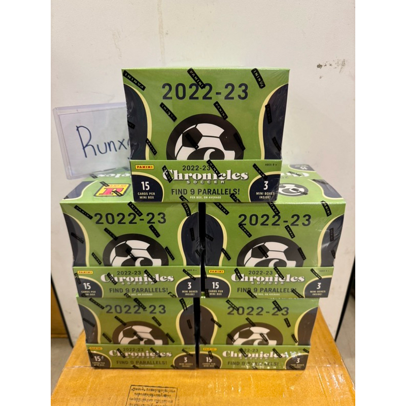 🚨พร้อมส่ง🚨2022-23 Panini Chronicles Soccer Tmall Box