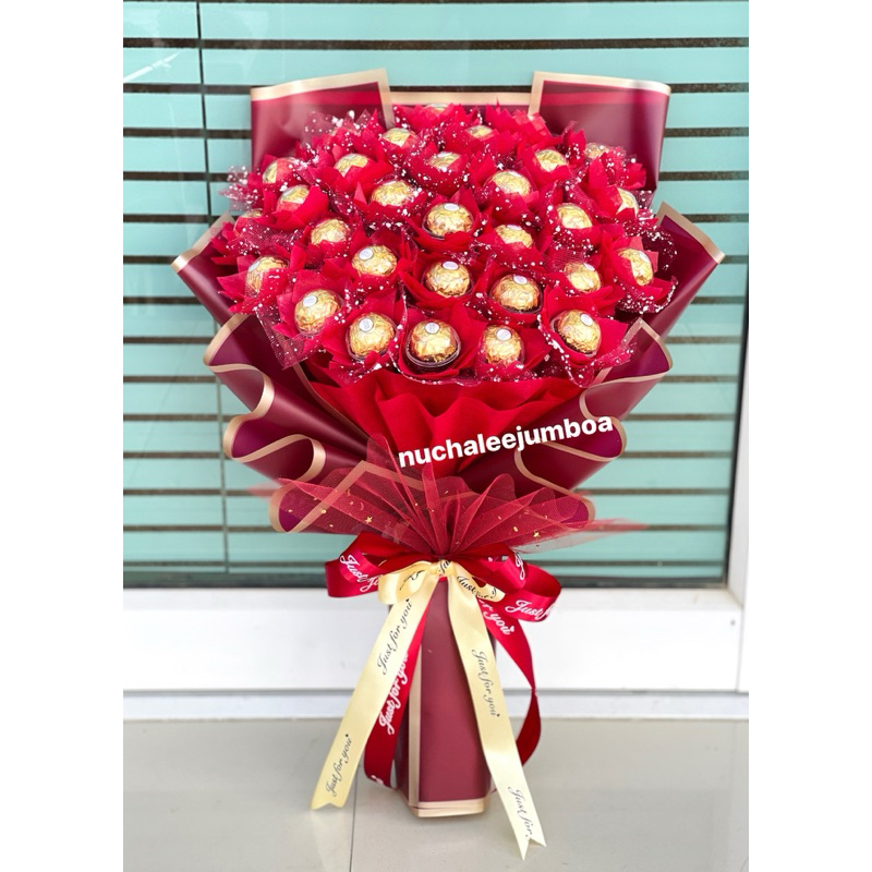 พร้อมส่ง ช่อพร้อมเฟอเรโร่รอชเชอร์ 30 ลูก