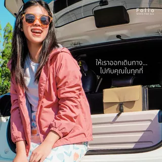 Folio : Jour Travel Book Case กระเป๋าสำหรับใส่หนังสือ ใส่ได้สูงสุด 3 เล่ม-12439