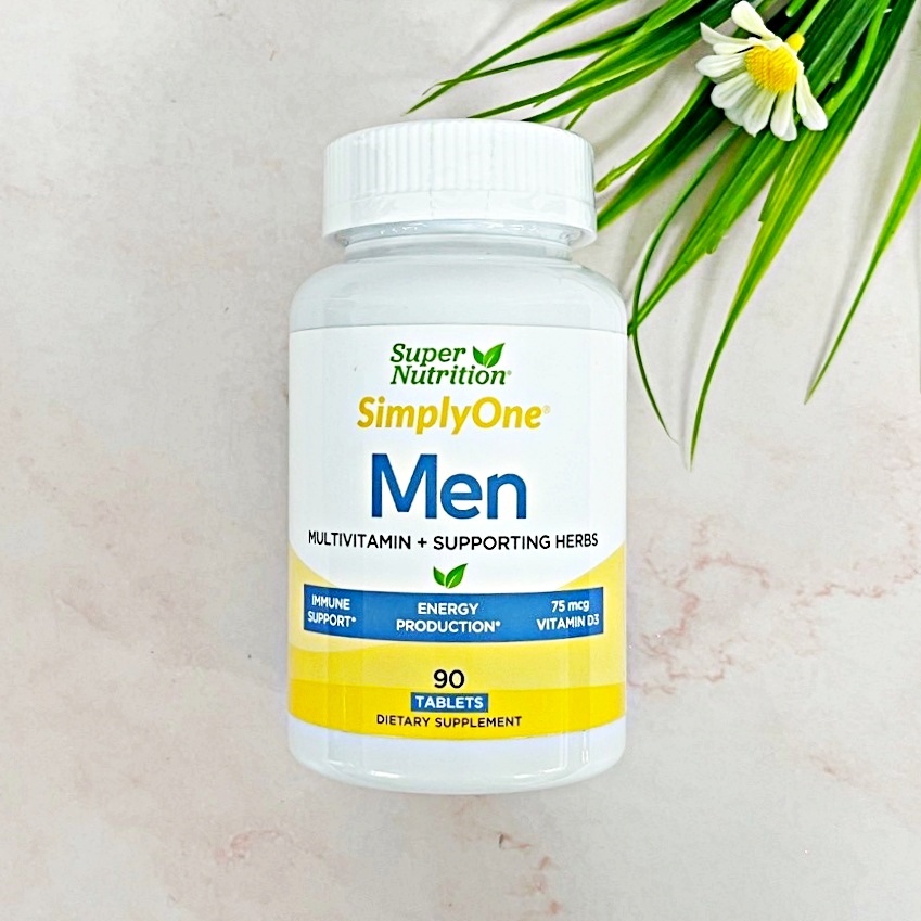 [Super Nutrition®] Simply One Multi Vitamin For Men 90 Tablets วิตามินรวม