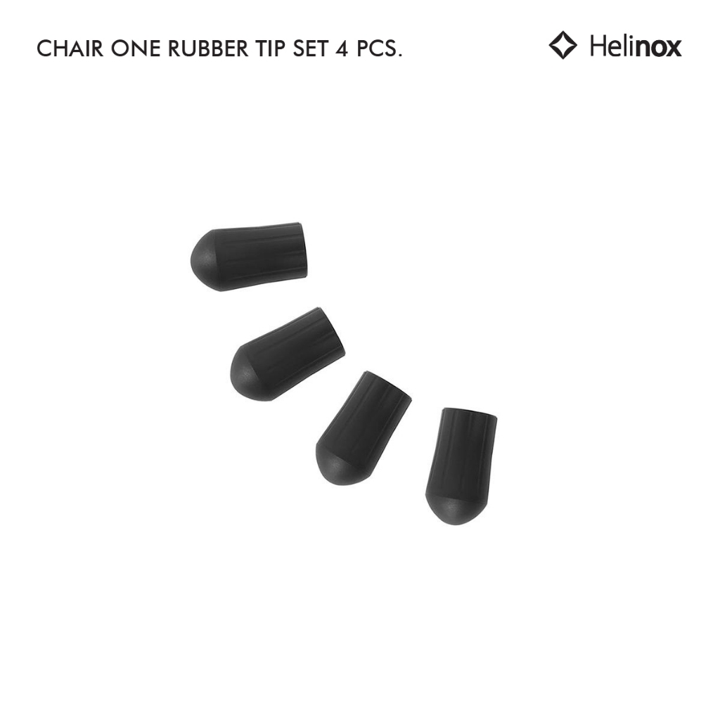 Helinox Chair One Rubber Tip Set เซตละ 4 ชิ้น จุกยางสำรองสำหรับใส่รองขาเก้าอี้รุ่น Chair One Chair Two หรือ Chair One L โดย TANKstore