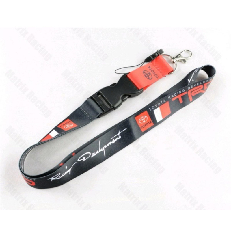 สายคล้องคอ TRD สีดำ toyota