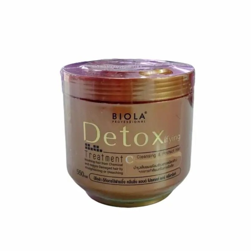 Biola Detox บิโอล่า ดีท็อกซ์แฮร์ทรีทเม้นท์ 550ml.