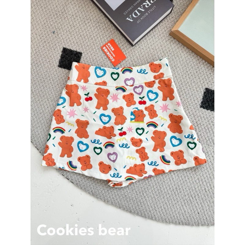 กางเกงกระโปรงซิบข้าง Cute - รูปที่ 3