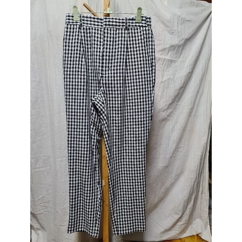 กางเกงขายาว gu มือสอง size m#b168