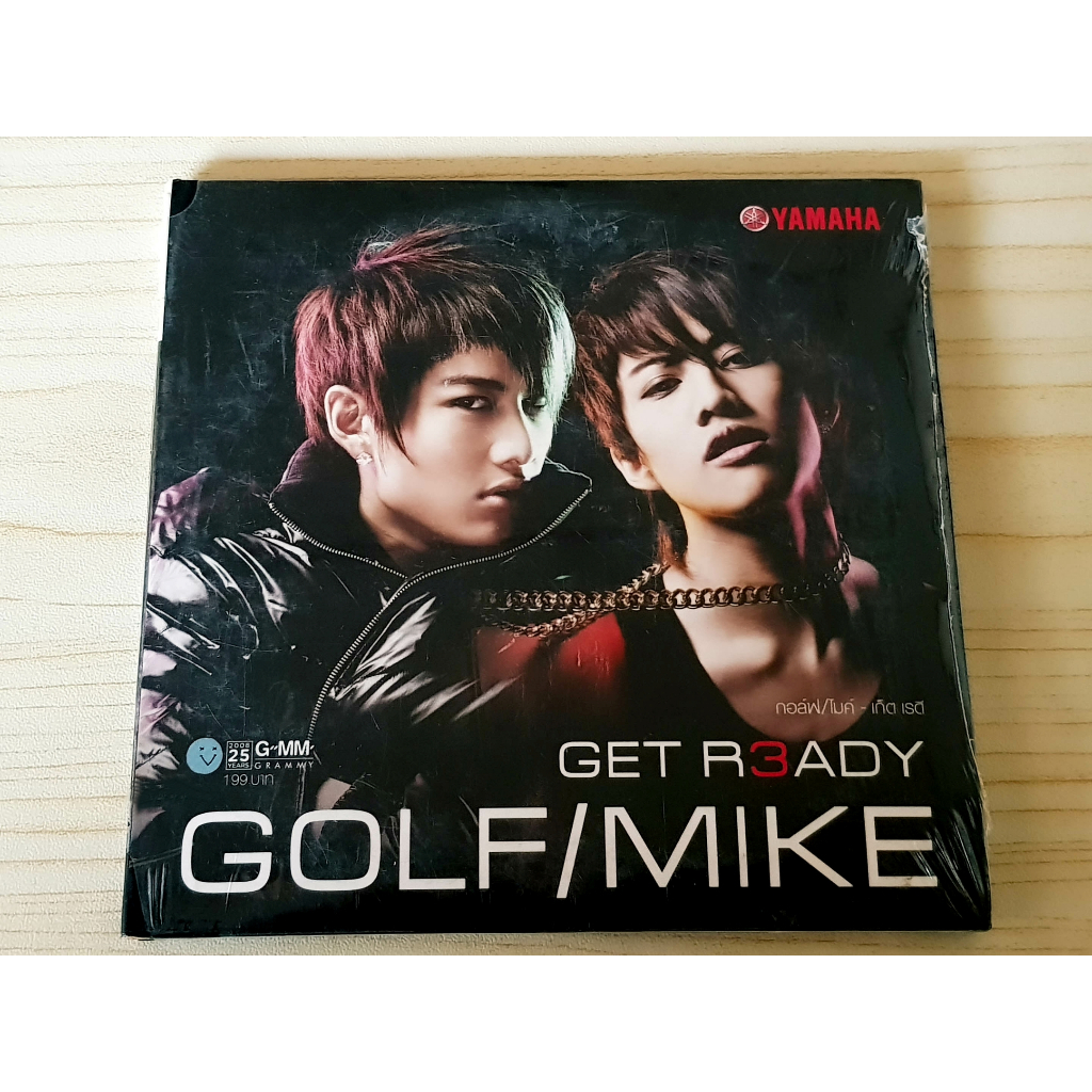 CD เพลง แผ่นแท้ (สินค้ามือ 1) กอล์ฟ-ไมค์ Golf-Mike อัลบั้ม Get Ready