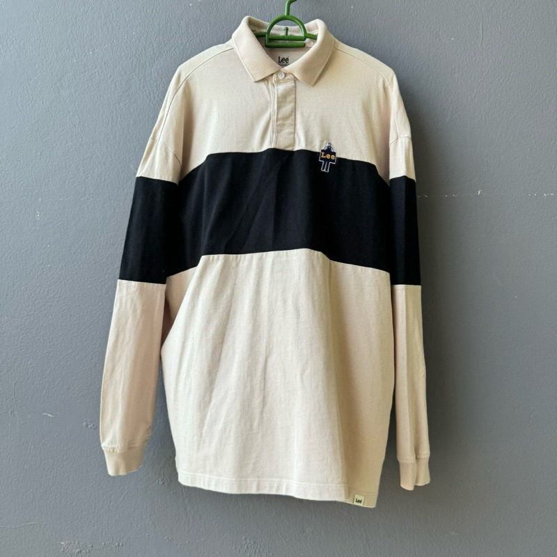 Lee เสื้อแขนยาวคอปกมือสองสภาพใหม่