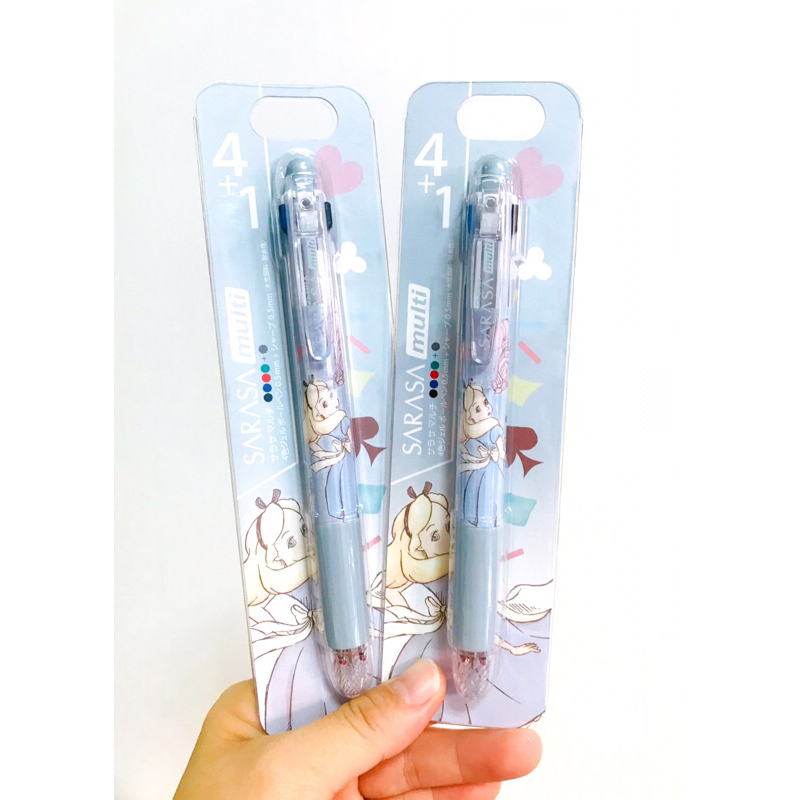 ปากกา Sarasa multi 4+1 Disney 8แบบ