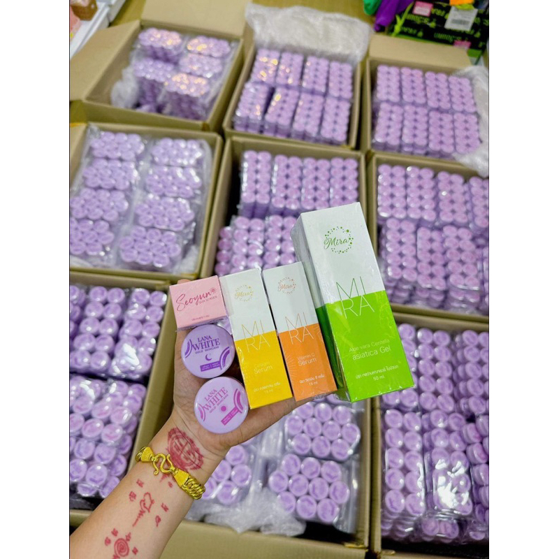 LANA WHITE เปิดบิล 10 กระปุก