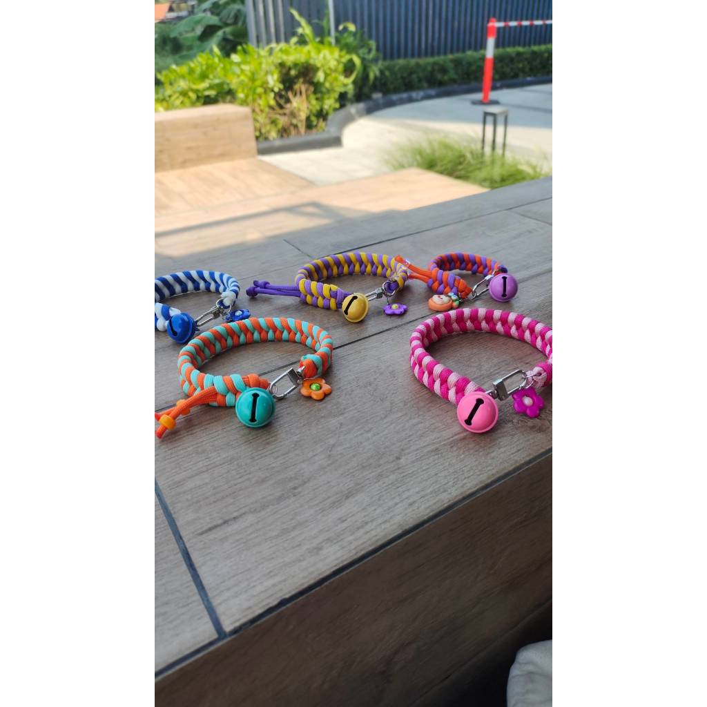 ปลอกคอสัตว์เลี้ยงลายถักเปีย(c1)สายปรับได้ - รูปที่ 4